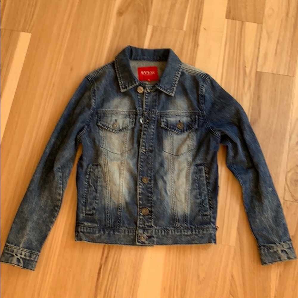 GUESS men’s denim Jean jacket XS
